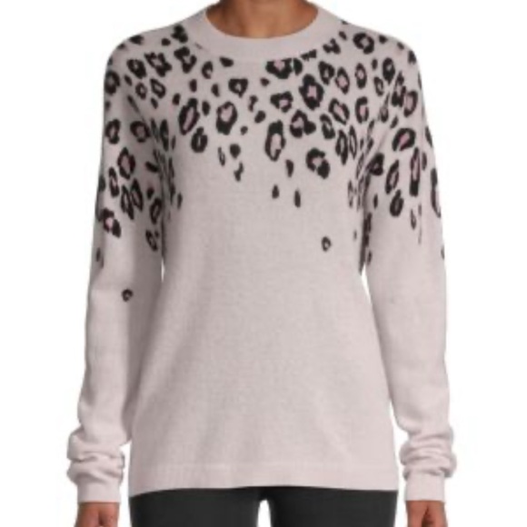 NWT SAKS FIFTH AVENUE
Cascading Leopard-Print 100% Cashmere Sweater
NN23 - Picture 1 of 5